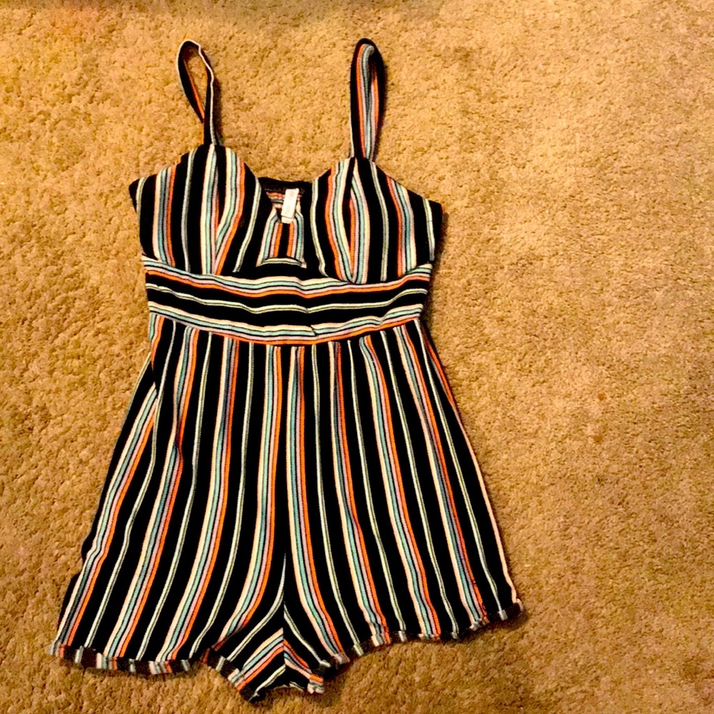 A cute summertime romper outfit one piece